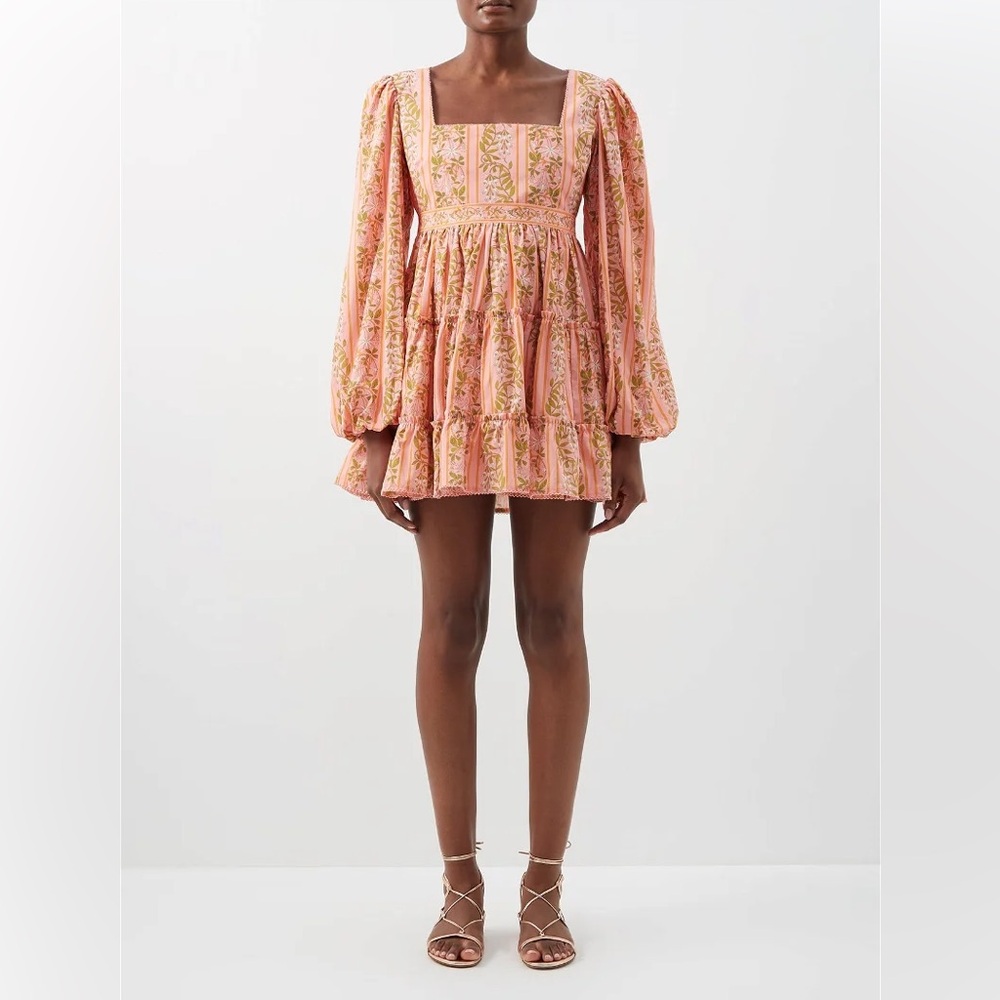 Agua by Agua Bendita Avena Floral Dress XS